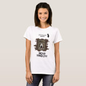 T-shirt The bear window (Devant entier)