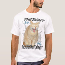 The Beast Inside Me funny meme cat shirt