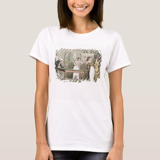T-shirt The Billiard Table, de "The Tour of Dr Syntax in (Devant)