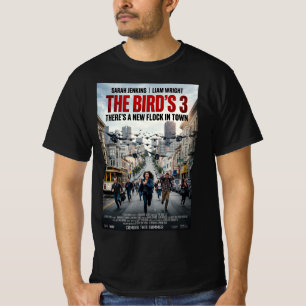 T-shirt The Birds 3 - Affiche de film