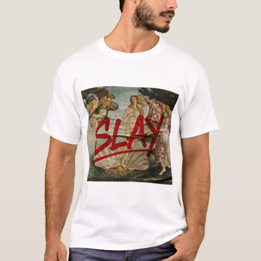 T-shirt The Birth of Venus – SLAY (Red Marker Remix) (Devant)