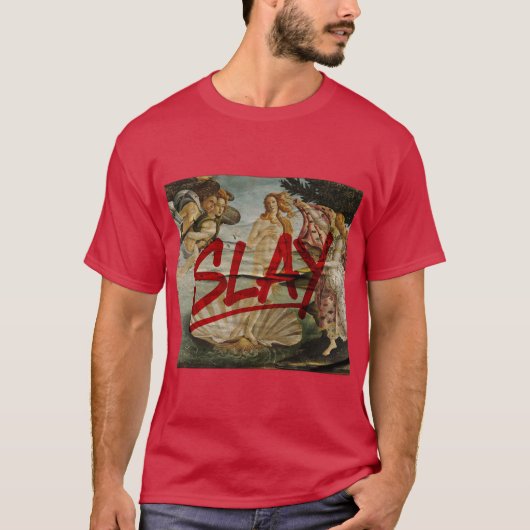 T-shirt The Birth of Venus – SLAY (Red Marker Remix) (Devant)