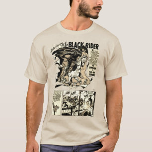 T-Shirt "The Black Rider" Bande Dessinée Action