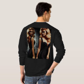 T-shirt The Black Widow’s Lie – Southern Psychos Thriller  (Dos entier)