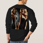 T-shirt The Black Widow’s Lie – Southern Psychos Thriller  (Dos)