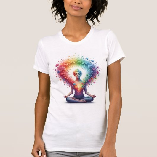 T-shirt The Bloom Of Inner Alignment (Devant)