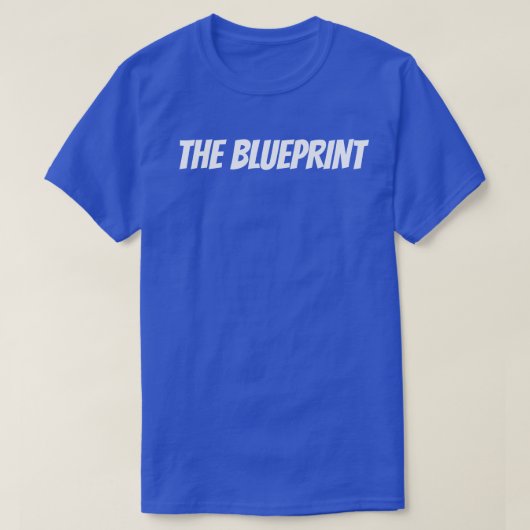 T-shirt The Blueprint2 (Design devant)
