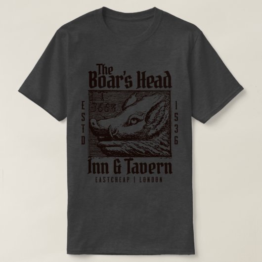 T-shirt The Boars Head Inn and Tavern (Design devant)