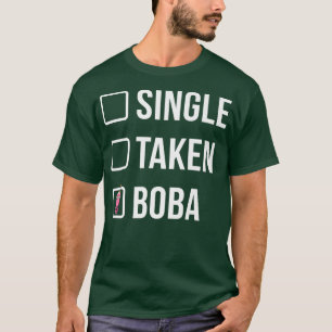 T-shirt Thé Boba pris en solo Boire Thé Lover Thé Brewi