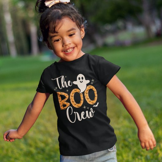T-Shirt The Boo Crew, Fun Halloween Kids