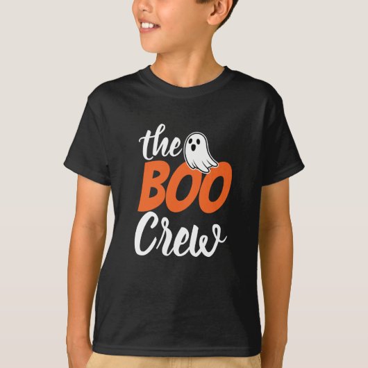 T-shirt The Boo Crew Halloween (Devant)