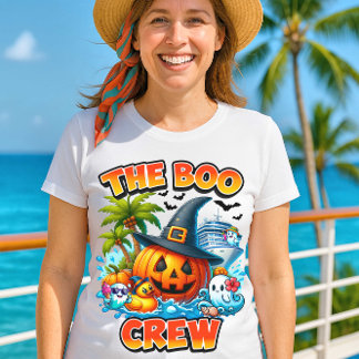 T-shirt The Boo Crew Halloween Cruise Family Shirts