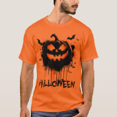T-shirt The Boo Crew Orange Halloween Family Matching T-Sh (Devant)