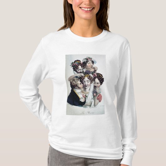 T-shirt The Bride, vers 1820 (litho) (Devant)