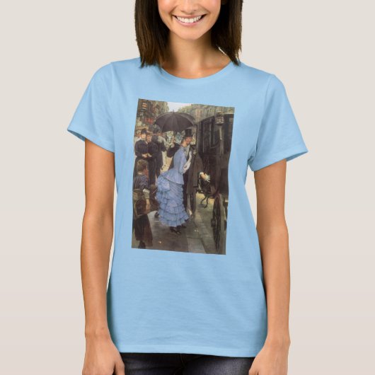 T-shirt The Bridesmaid (alias Le Voyageur) par James Tisso (Devant)
