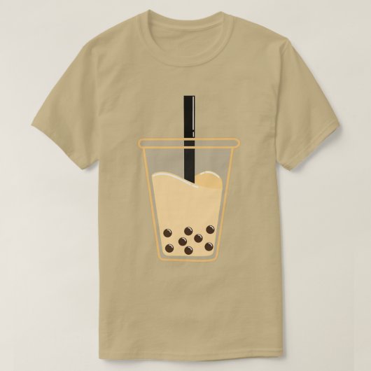 T-shirt Thé bulle de lait 1 (Design devant)
