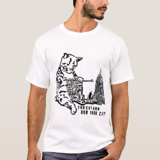 T-shirt The Cat and New York City