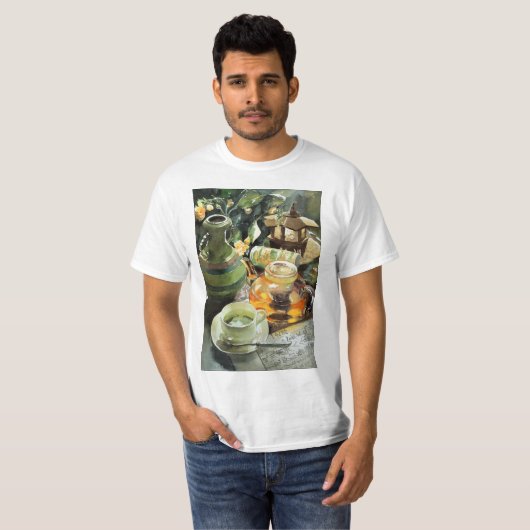 T-shirt Thé chinois ancien (Devant entier)
