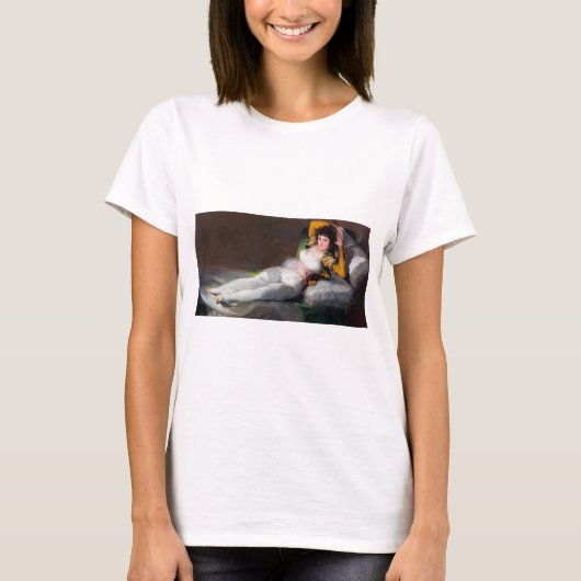 T-shirt The Clothed Maja, Francisco Goya, 1798-1803 (Devant)