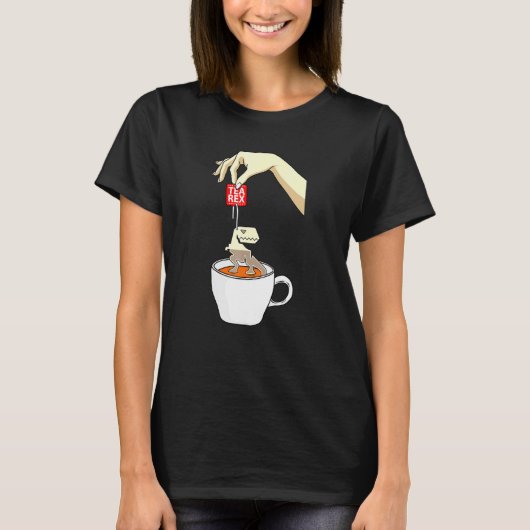 T-shirt Thé Cool Addict Tea Rex (Devant)