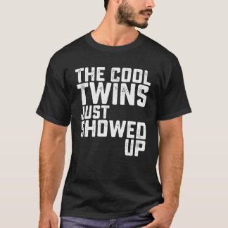 T-shirt The Coolwins Just Showed Up Sister Brother Schoo f