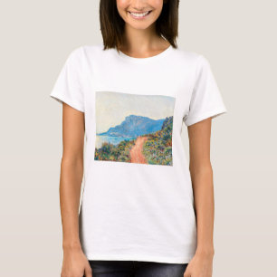 T-shirt The Corniche Landscape by Claude Monet