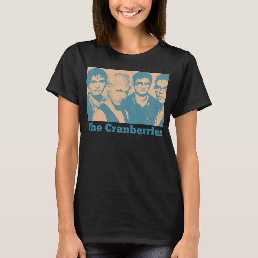 T-shirt The Cranbrries  90S Aesthetic Fan Art Design  (Devant)