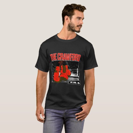 T-shirt The Crawford Era Funny Boxing Trendy Men Women (Devant entier)