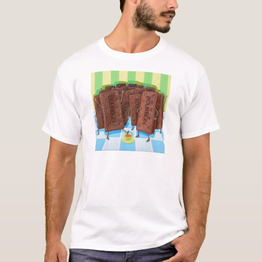 T-shirt Thé crème de Bourbon (Devant)