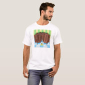 T-shirt Thé crème de Bourbon (Devant entier)