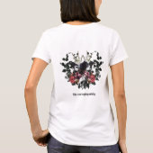 T-shirt The Crow Laughing Awfully (Dos)