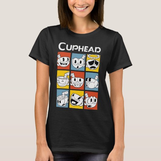 T-shirt The Cuphead Show (Devant)