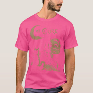 T-shirt The Cure Chat Lune 90s Alt Indie Rock groupe Pour