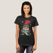 T-shirt The Cutest Gnome Xmas Elf Matching Family Christma (Devant entier)