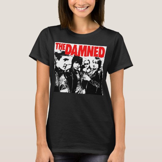 T-shirt The Damned 1977 (Devant)