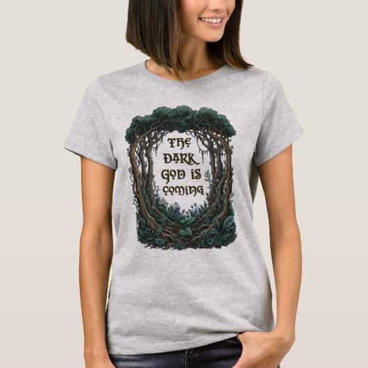 T-shirt The Dark God is Coming (Devant)