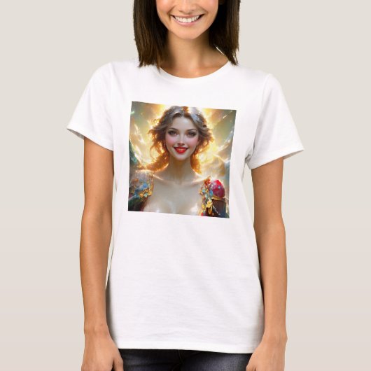 T-shirt —The day the sun smiled. (Devant)