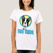 T-shirt Thé de Boston Terrier (Devant)