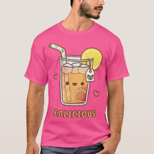 T-shirt Thé de citron glacé mignon Tealicious Pun