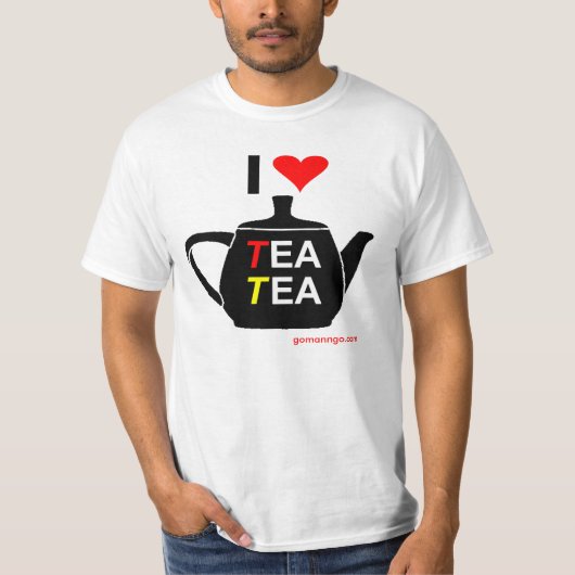 T-shirt Thé de thé (Devant)