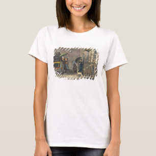 T-shirt The Departure, plate from 'Poetical Sketches of Sc
