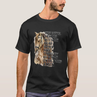 T-shirt The Devil Saw My Head And Thought He'd Won Until i