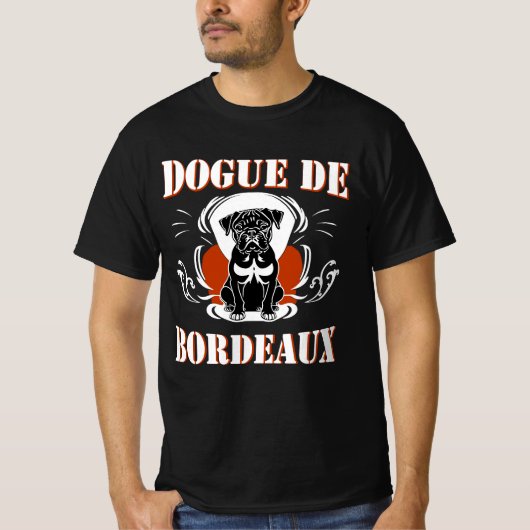 T-shirt Thé Dogue de Bordeaux (Devant)