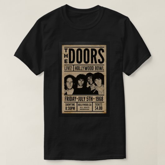 T-shirt The Doors (Design devant)