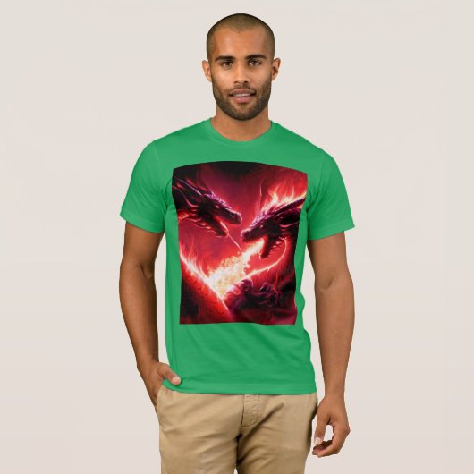 T-shirt The Dragons (Devant entier)