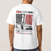 T-shirt The Drift King - Master of Underground Racing (Dos)
