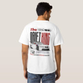T-shirt The Drift King - Master of Underground Racing (Dos entier)