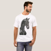 T-shirt The Dynamic Black Horse (Devant entier)