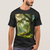 T-shirt The Emerald Grove: Ancient Light (Devant)
