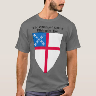 T-shirt The Episcopal Church Shield with Welcomes You
